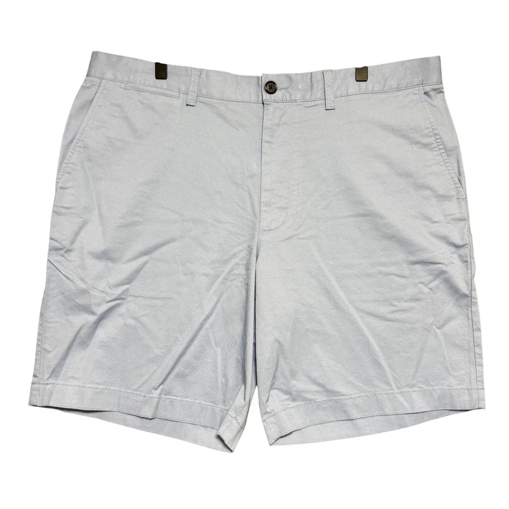 J. Crew Chino Shorts Mens 38 Light Blue Cotton Preppy Classic Nautical Summer